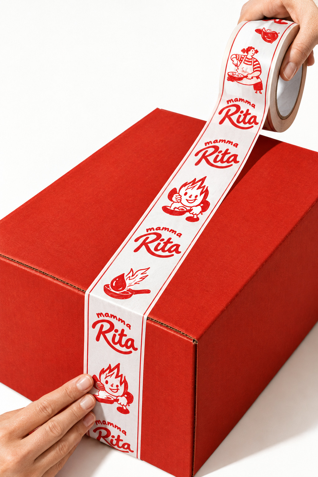 Red box tape option one